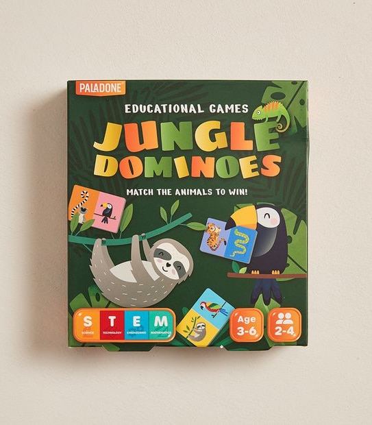 Paladone Games Mini Game - Jungle Dominoes