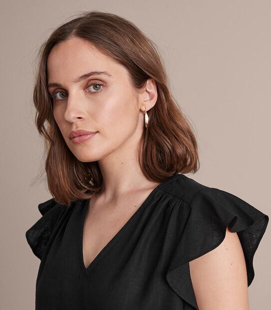 Preview Rita Flutter Sleeve Blouse