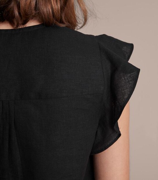 Preview Rita Flutter Sleeve Blouse