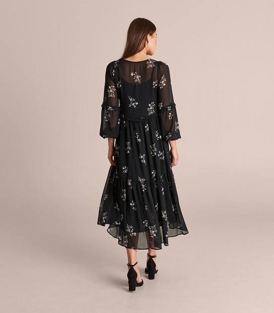 Preview Scoop Neck Frill Dress 5 of 5