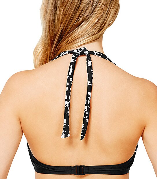 City Safari Sling Halter Bikini Top