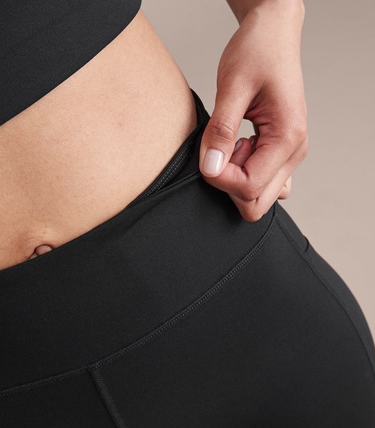 Active Infinity Performance Mid Rise Mid Length Bike Shorts