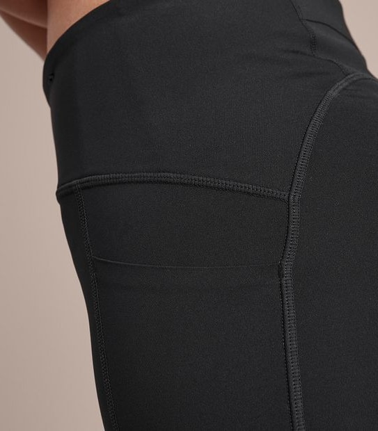 Active Infinity Performance Mid Rise Mid Length Bike Shorts