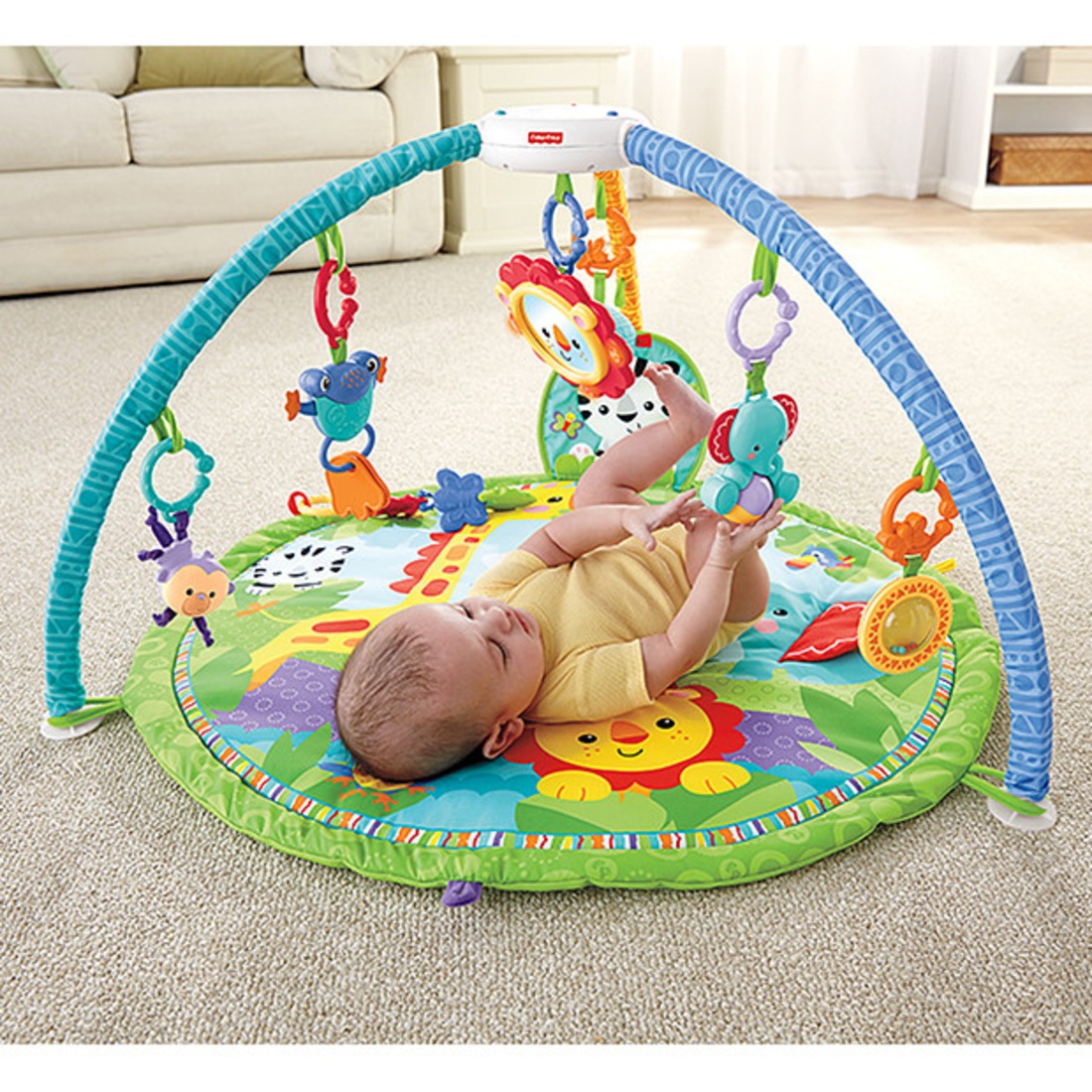 Fisher Price Rainforest Friends Musical Gym Target Australia