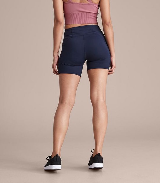 Active Infinity Performance Mid Rise Mid Length Bike Shorts