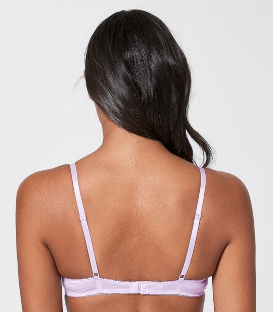 Lily Loves Lace T-Shirt Bra - Lilac Purple