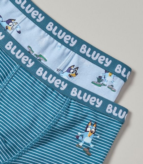 2 Pack Bluey Trunks