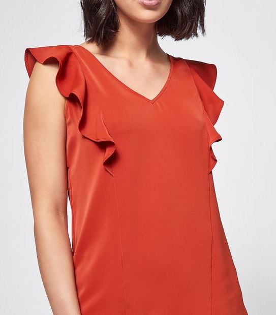 Preview Flutter Sleeve Shell Top