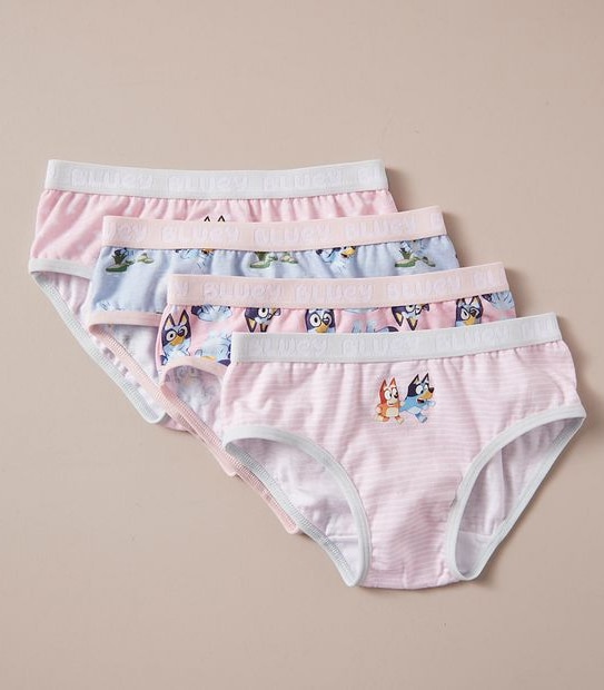 4 Pack Bluey Briefs