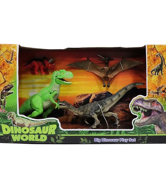Dinosaur World: Dinosaur Play Set - Large