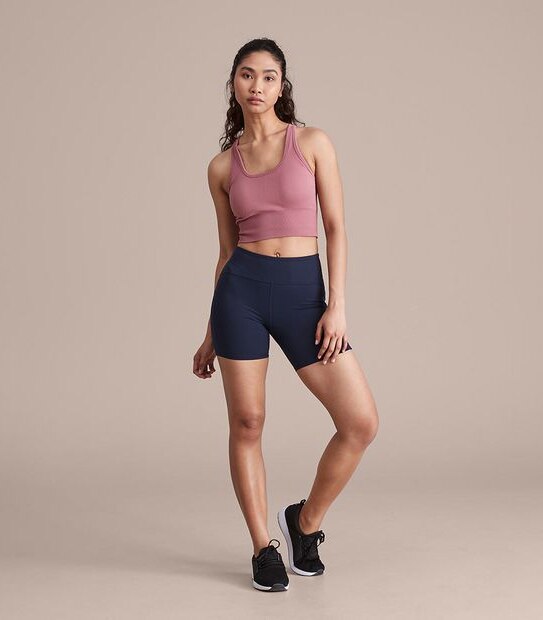 Active Seamfree Longline Rib Crop Top