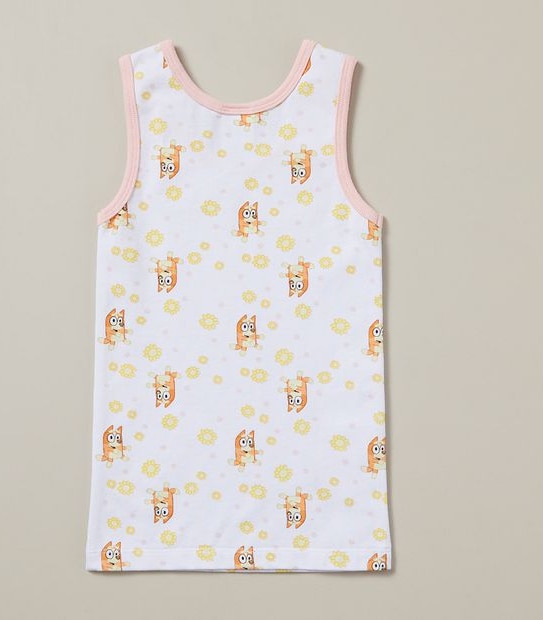 2 Pack Bluey Singlets