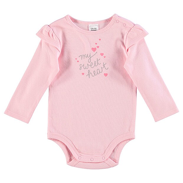Long Sleeve My Sweet Heart Bodysuit Long Sleeve My Sweet Heart Bodysuit
