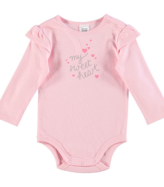 Long Sleeve My Sweet Heart Bodysuit