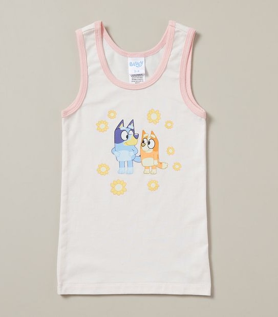 2 Pack Bluey Singlets