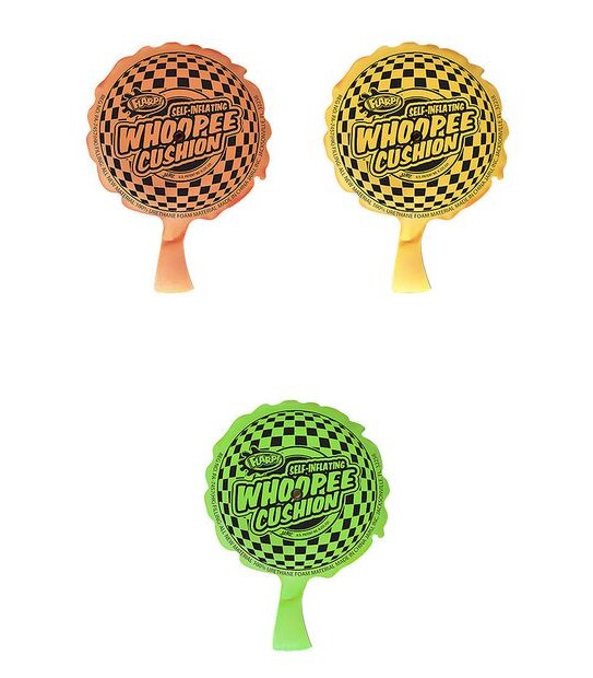 Flarp! Self-Inflating Whoopee Cushion 15cm Assorted