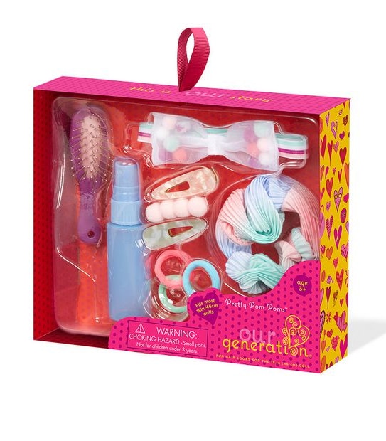 Our Generation - Pretty Pom Poms Set 