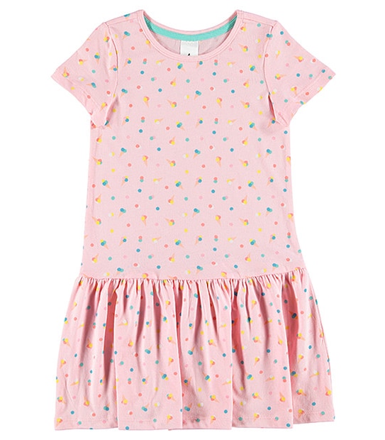 Girls' Confetti Ice Cream Drop Waist Dress