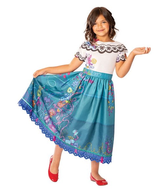 Disney Encanto Mirabel Deluxe Kids Costume Size 4-6 Years