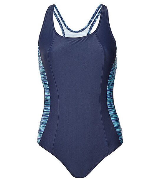 One Piece Racer Bathers - Blue 4 of 4