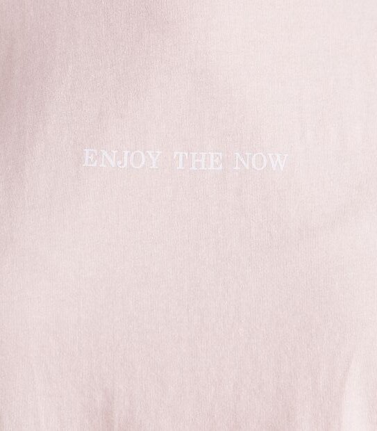 Fitted Crew Print T-Shirt