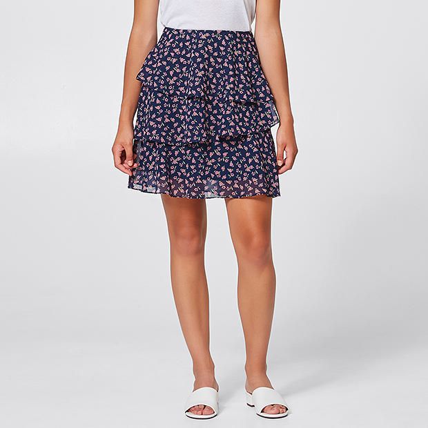 Dannii Minogue Petites Flippy Frill Skirt | Target Australia