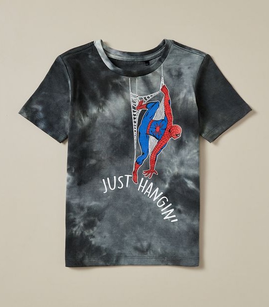 Marvel Spider-Man Tie-dye T-shirt