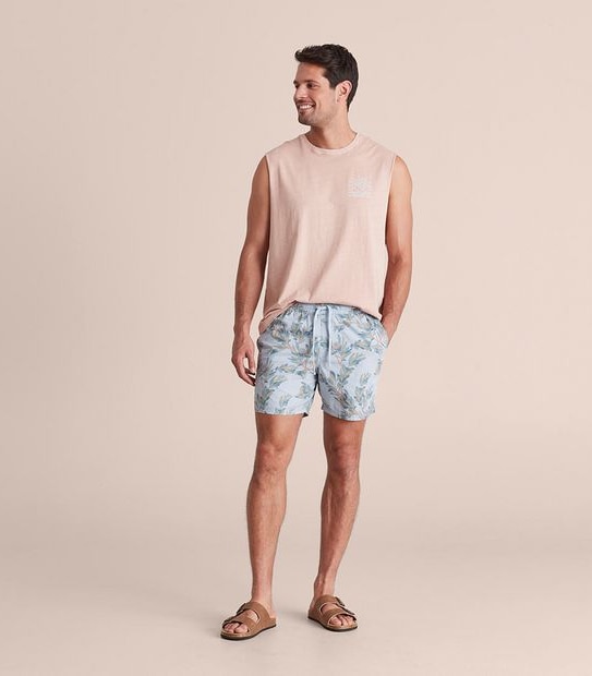 Nature Print Shorts
