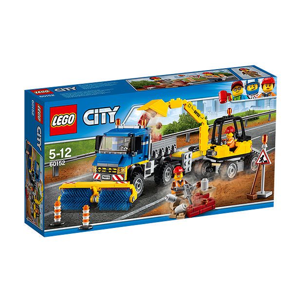LEGO® CITY Great Vehicles Sweeper & Excavator 60152 LEGO® CITY Great Vehicles Sweeper & Excavator 60152