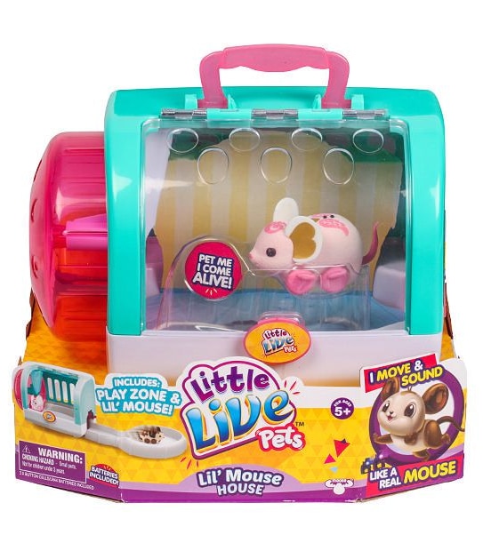 Little Live Pets Lil' Mouse House Assorted