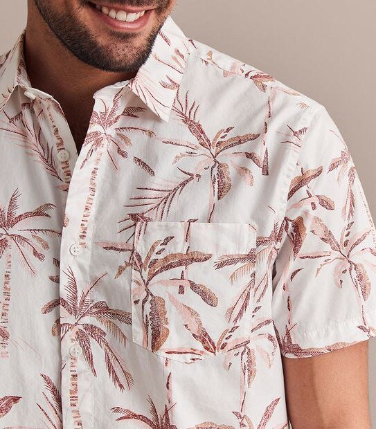Palm Print Shirt