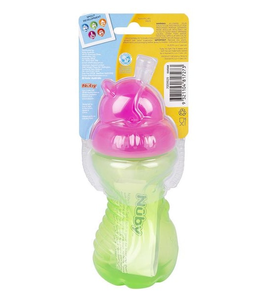 Nuby No Spill Flip It Cup 300ml - Assorted*
