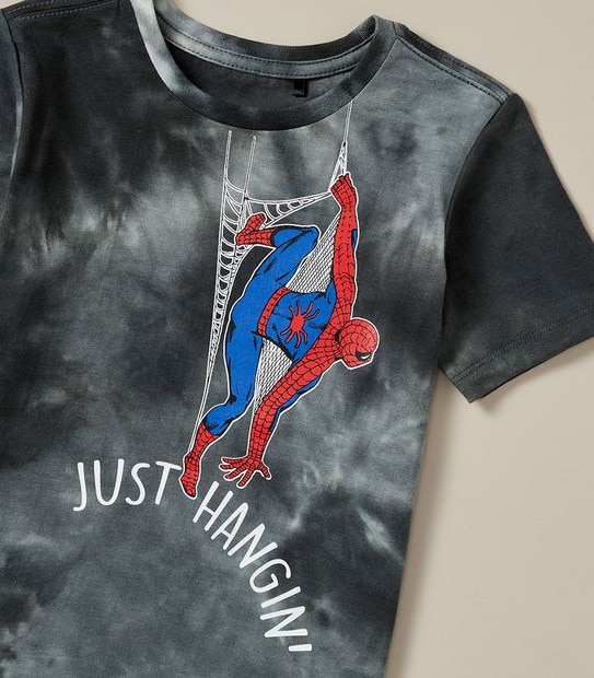 Marvel Spider-Man Tie-dye T-shirt