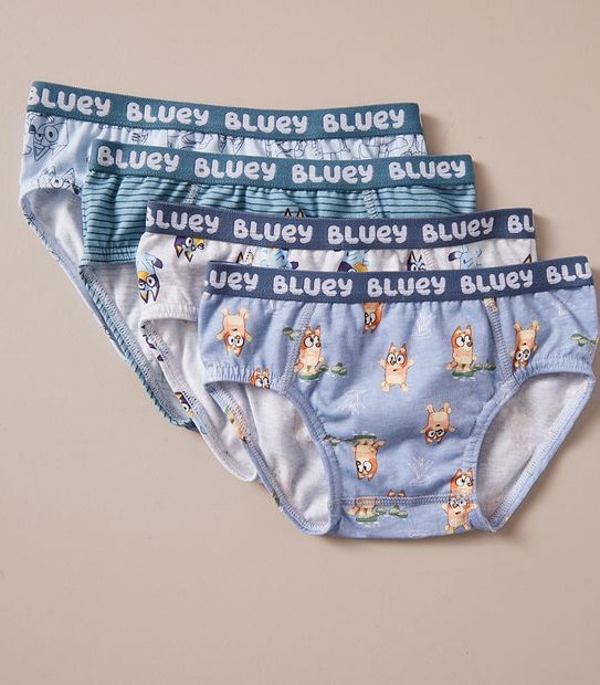 4 Pack Bluey Briefs
