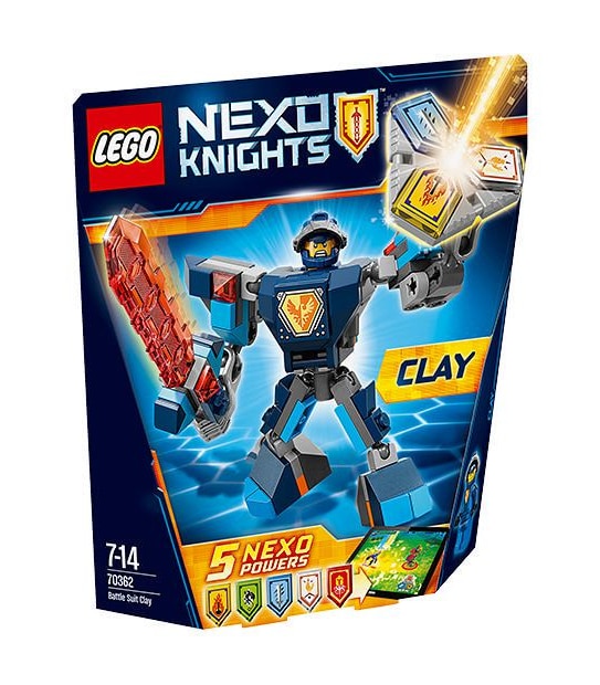 LEGO&reg; NEXO KNIGHTS&trade; Battle Suit Clay 70362 