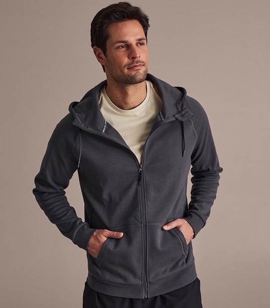 Active Fleece Zip Through Hoodie Jumper