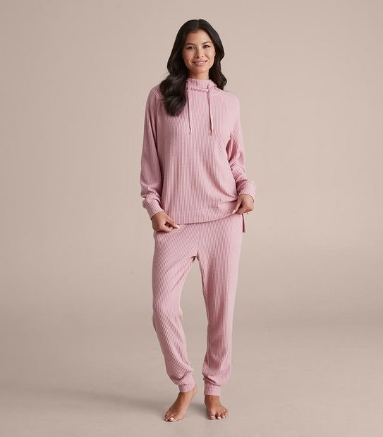 Waffle Cosy Sleep Hoodie