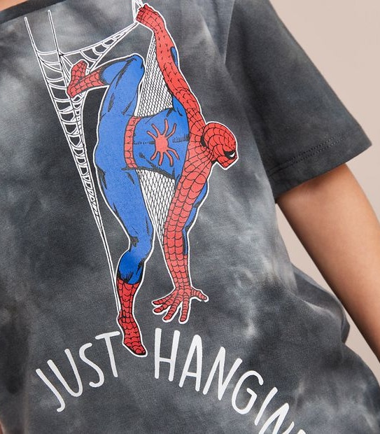 Marvel Spider-Man Tie-dye T-shirt