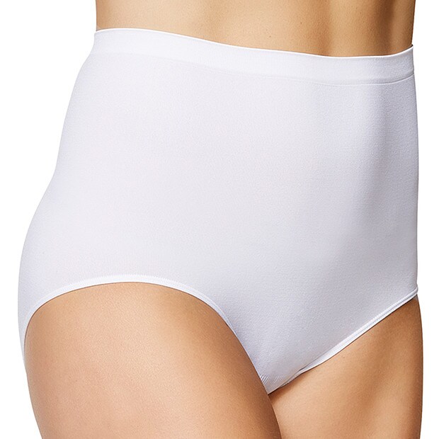 Seamfree Full Briefs - White Seamfree Full Briefs - White