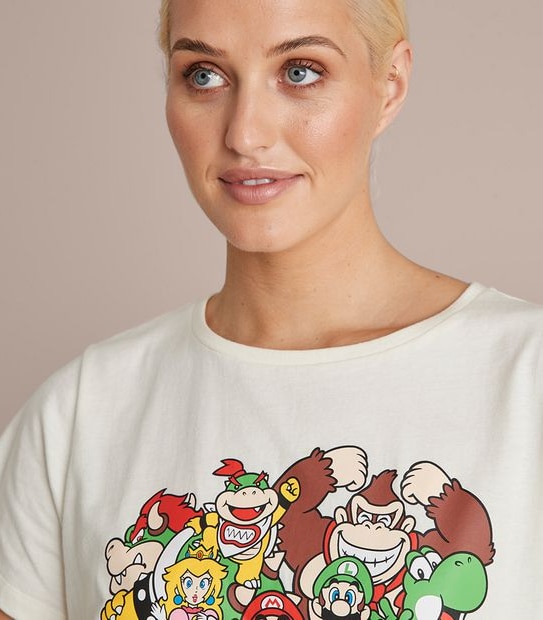 Womens Family Matching Supermario Pyjama Set