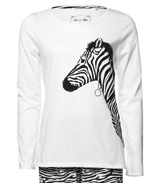 Zebra Novelty Pyjama Set 3 of 4
