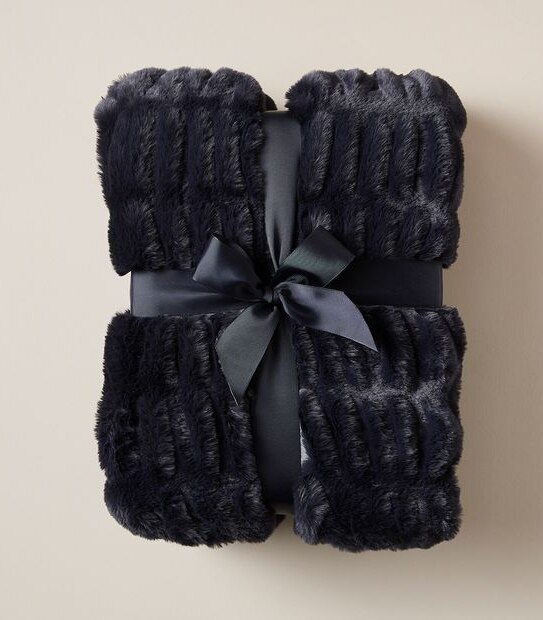 Ava Faux Fur Throw