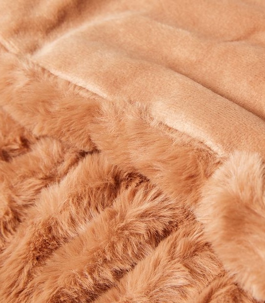 Ava Faux Fur Throw