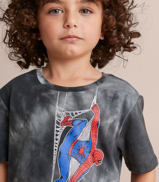 Marvel Spider-Man Tie-dye T-shirt