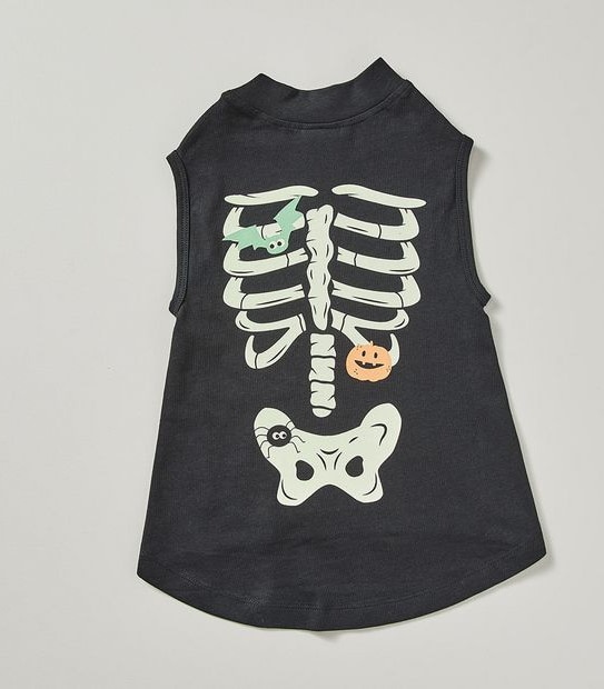 Glow In The Dark Family Matching Skeleton Dog Coat