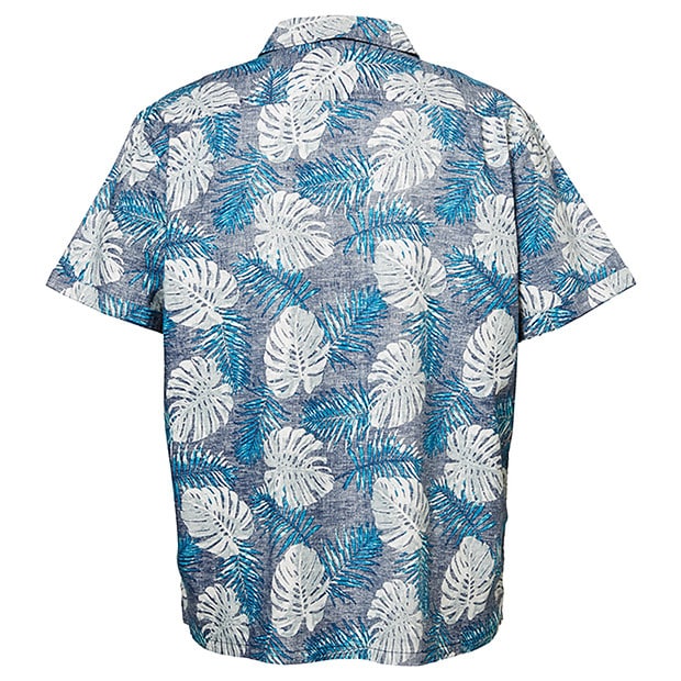 Men's Mr Big Hawaiian Shirt - Blue 