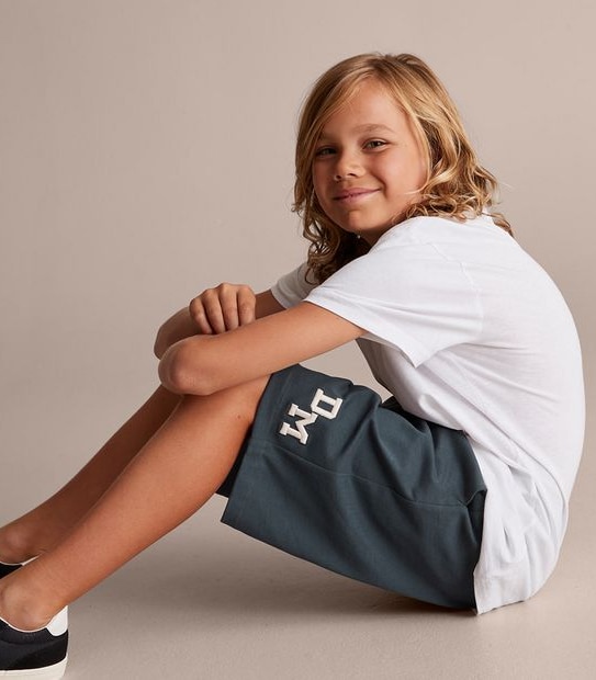 Embroidered Sweat Shorts