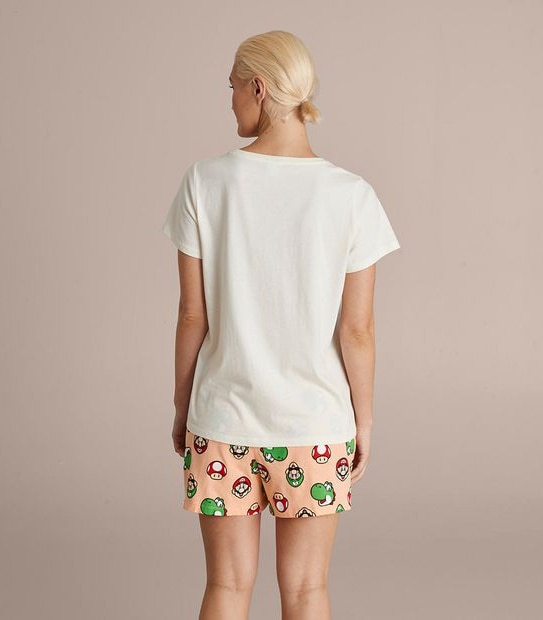 Womens Family Matching Supermario Pyjama Set