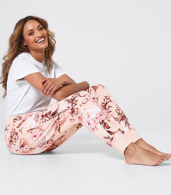 Printed Sleep Jogger Pants 6 of 6