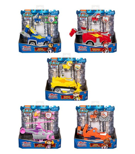 PAW Patrol Rescue Knight Themed Vehicle - Assorted*